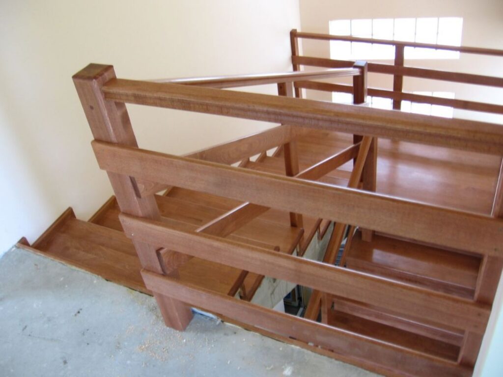 balustrade din lemn
