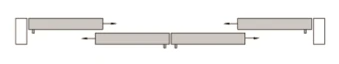 Lift-slide sliding door SM WOOD
